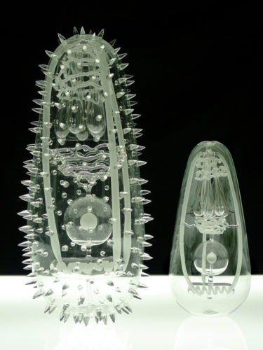 Luke Jerram, "Malaria Sculptures". 2016. Glass. Courtesy of Luke Jerram