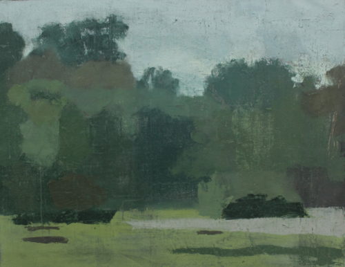 Laura Vahlberg, "Fauna", 2019, Oil on Canvas on Panel, 15" x 19.25" , Courtesy of the Artist