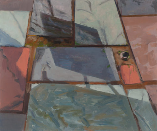 Amanda Case Millis, "Shape Shift", 2019-20, oil on linen, 15" x 18", Courtesy of the Artist